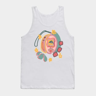 Eye Tamagotchi Tank Top